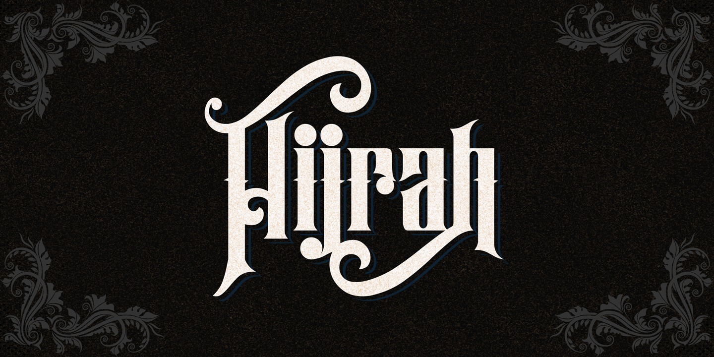 フォント Hijrah